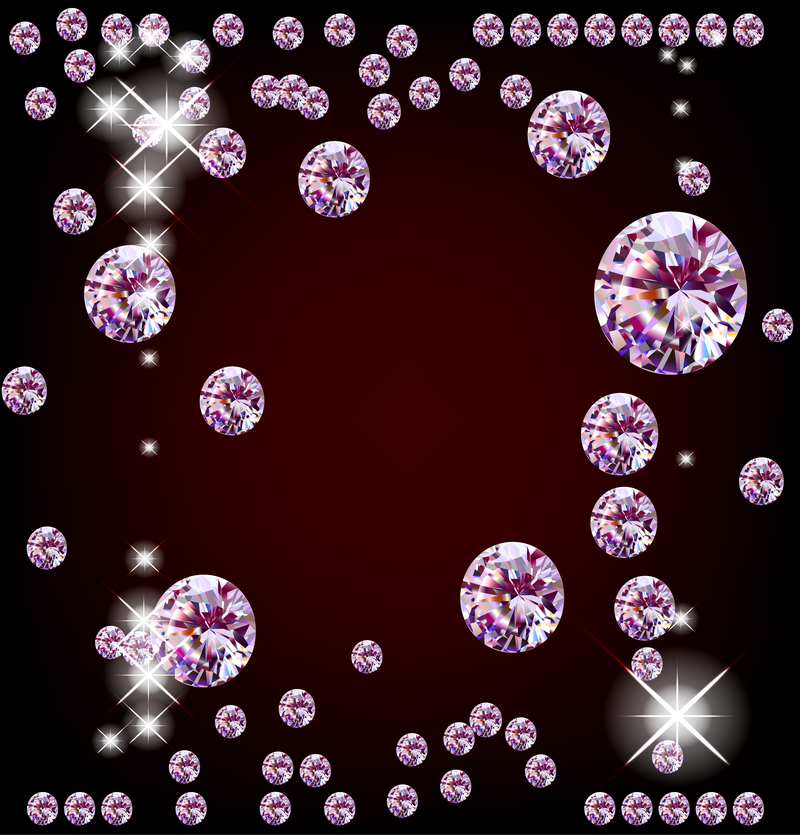 Dazzling Diamond 02 Vector
