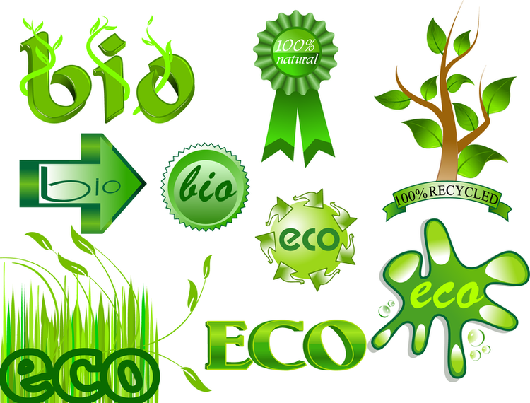 Green bio labels kit Green bio labels kit