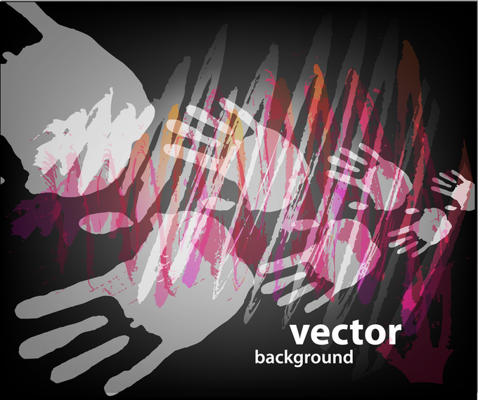 Gorgeous Fingerprint Vector Gorgeous Fingerprint Vector