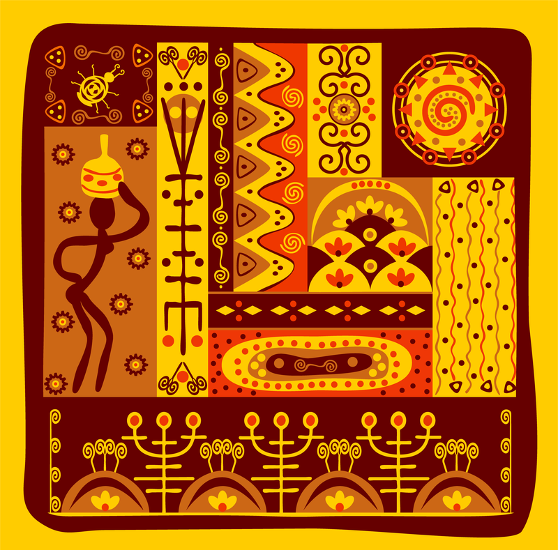 Vetor Totem Tribal Clássico 5