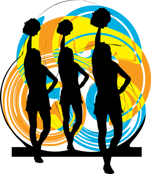 Cheerleader Vector Cheerleader Vector