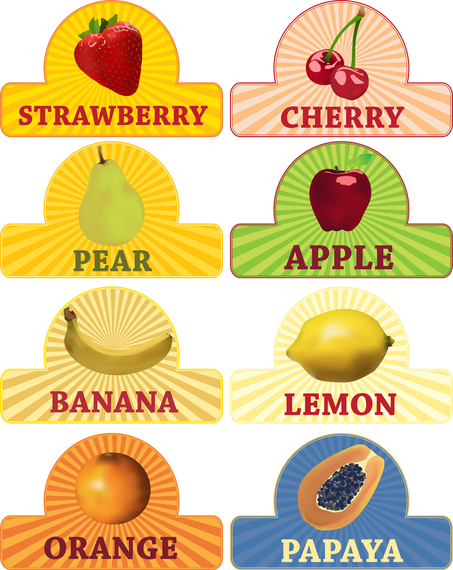 Fruit Theme Vector Fruit Theme Vector