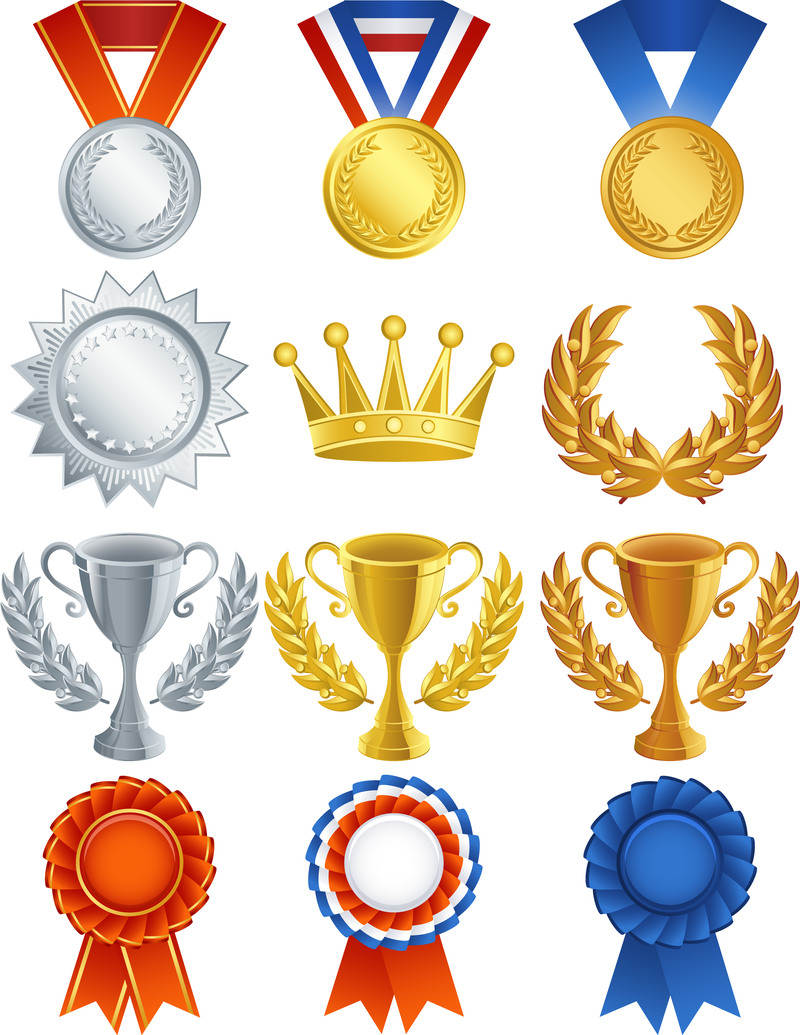 Vetor de troféu de medalha de medalhas - Baixar Vector