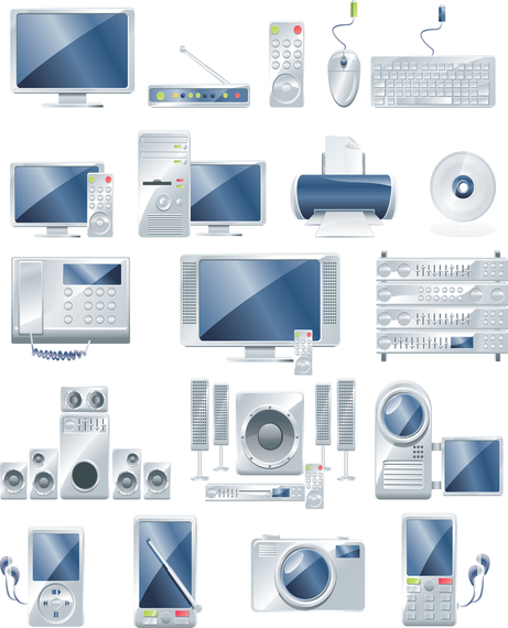 Produtos eletrônicos de vetor e gadgets Produtos eletrônicos de vetor e gadgets