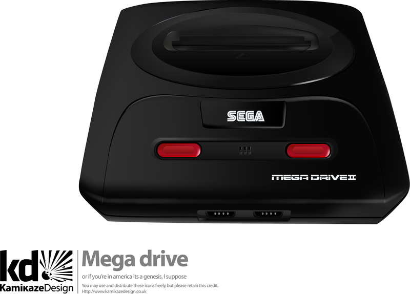 Sega Mega Drive Vector