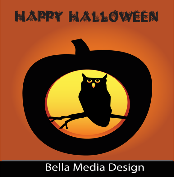 Feliz halloween lechuza calabaza Feliz halloween lechuza calabaza