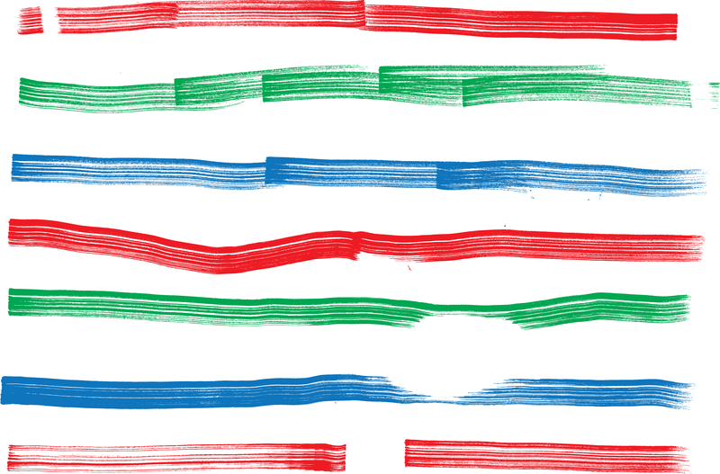 Traços de marcador vetorizados gratuitos