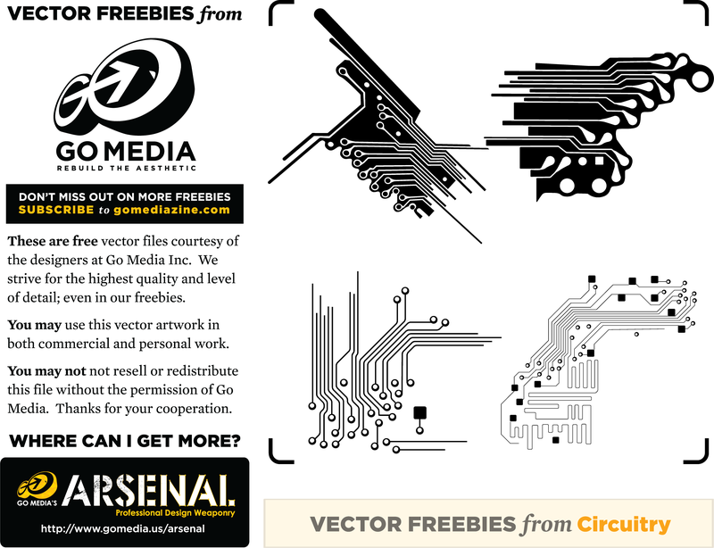 Circuito Vector Freebie
