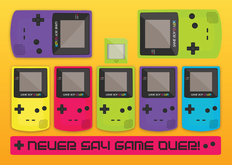 Gameboy Vector Gameboy Vector
