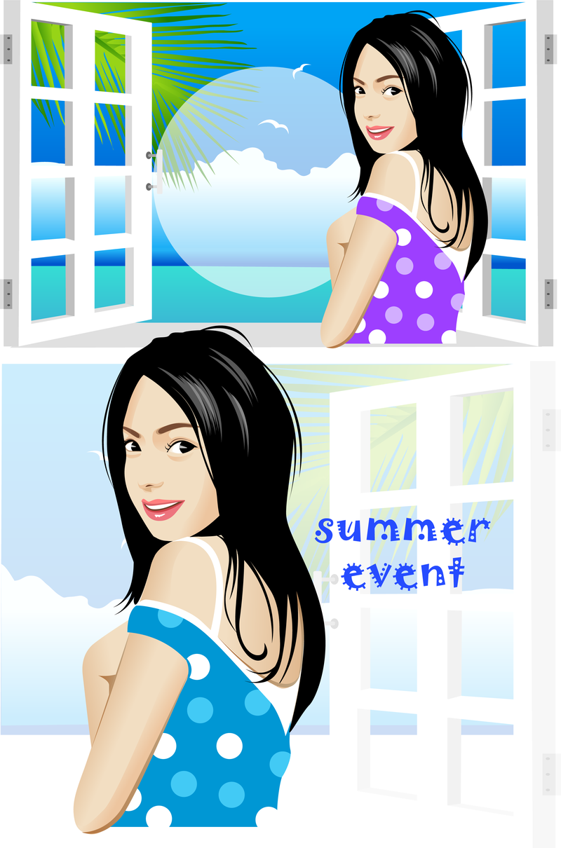 vector fashion ih5 vector fashion ih5