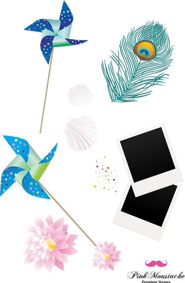 Recuerdos con plumas y polaroides. Recuerdos con plumas y polaroides.