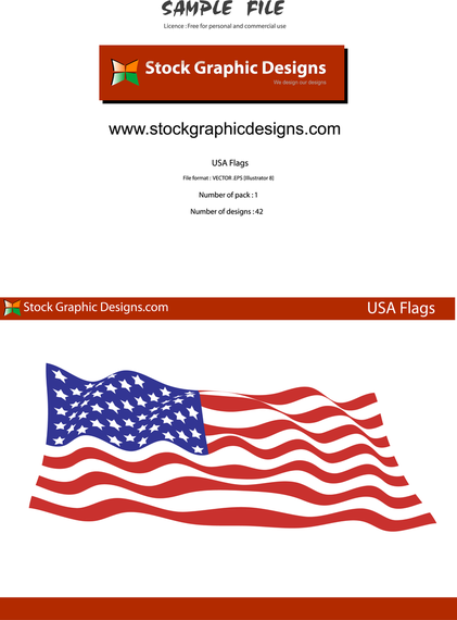 Download Sample File From Usa Flags Vector Pack - Vector download