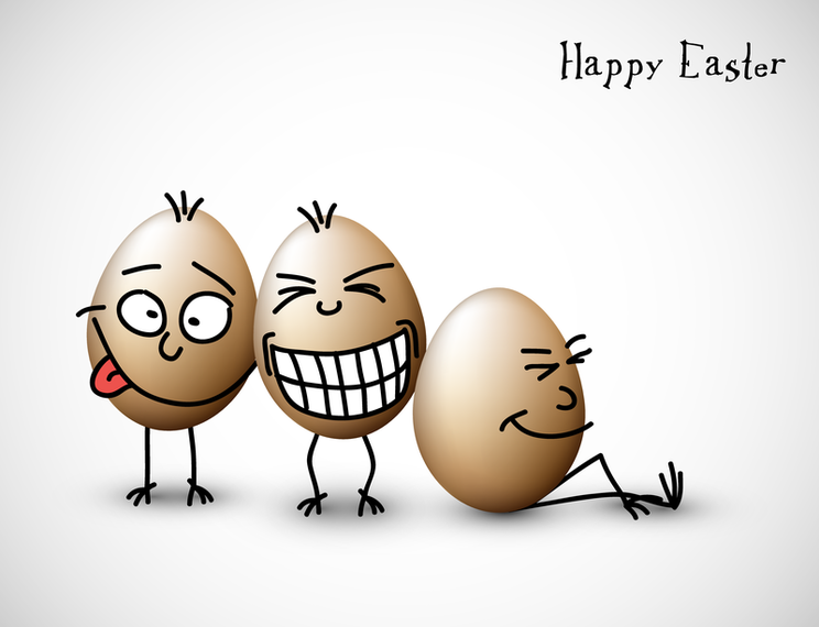 Funny Eggs 03 Vector Vector Download