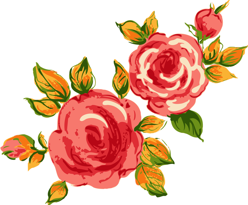 Rose Bouquet 02 Vector