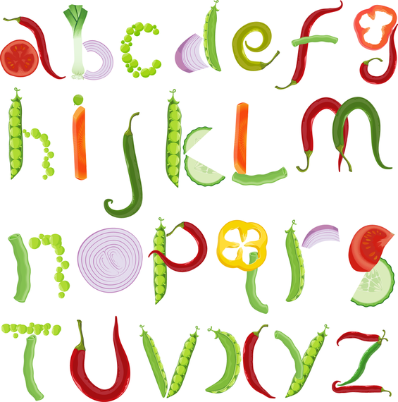 Different Letters 03 Vector Different Letters 03 Vector