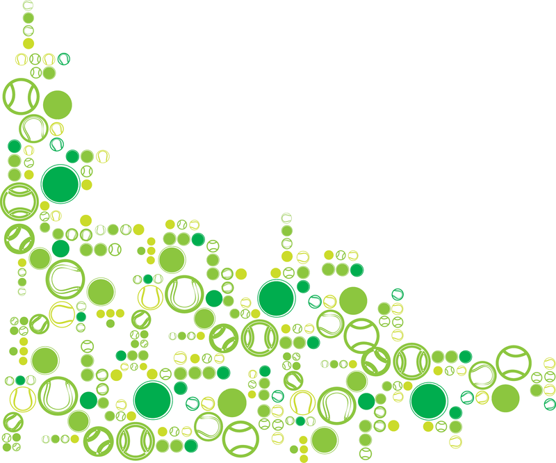 Vector de sombreado de tenis