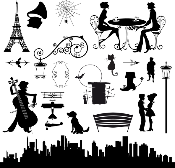 City Street Theme Vector City Street Theme Vector