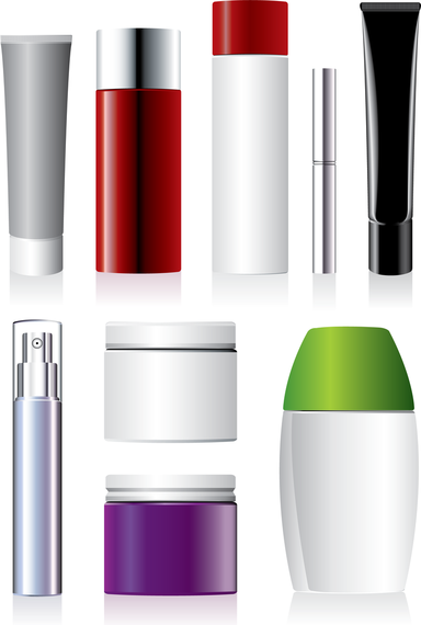 Cosmetic Containers 04 Vector Cosmetic Containers 04 Vector