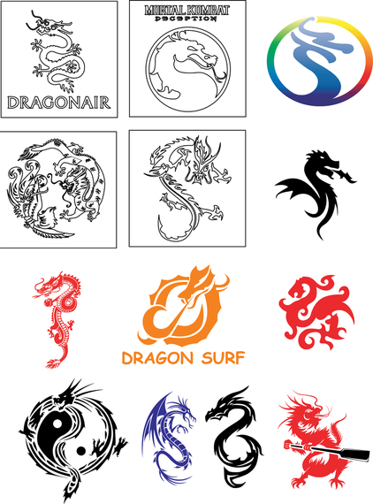 Dragon Vector Collection Dragon Vector Collection