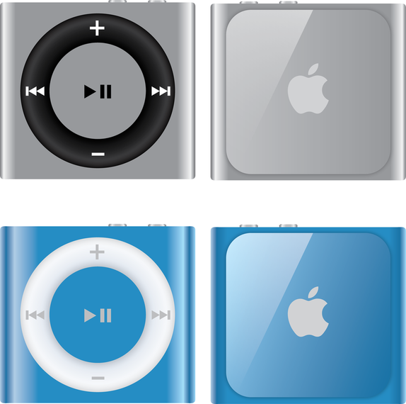 Vector libre de iPod Shuffle Vector libre de iPod Shuffle