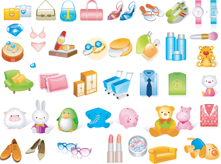 Shopping Vectors Shopping Vectors