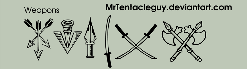 Weapons Vector Weapons Vector