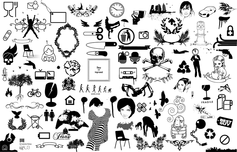 Lots of misc objects icon collection Lots of misc objects icon collection