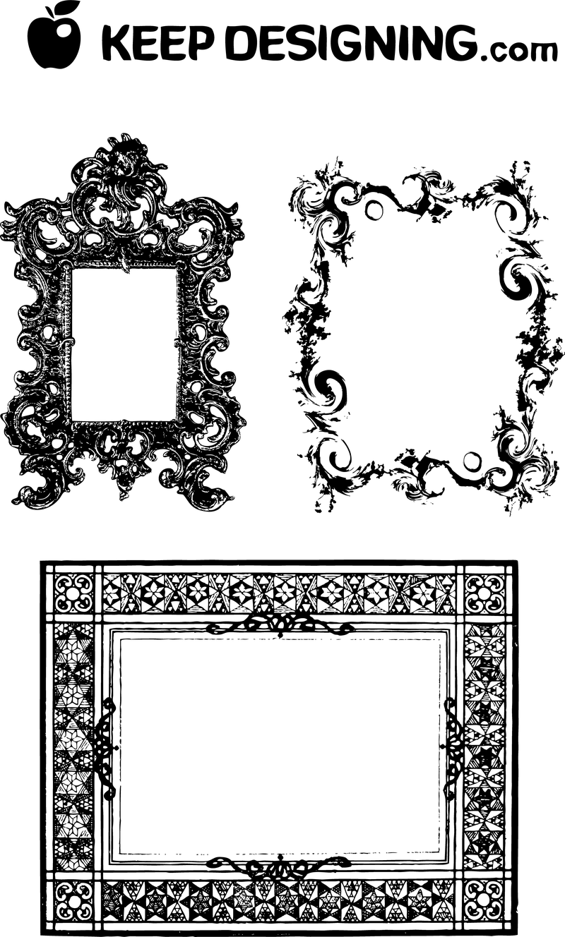 Fancy Frames Ornate Borders Vector Download