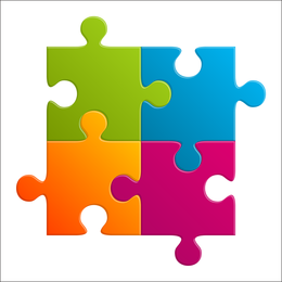 puzzle piece vector
