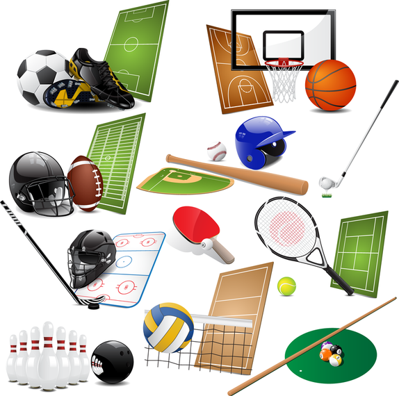 Sports Equipment 05 Vector Sports Equipment 05 Vector