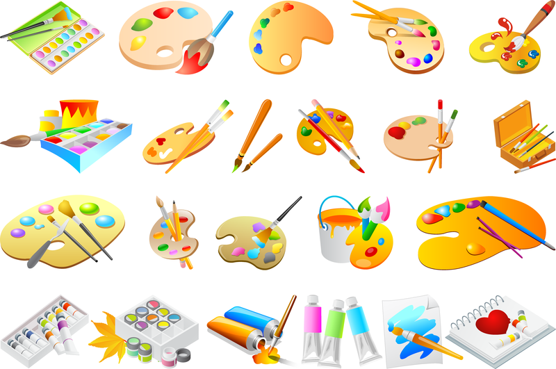 Vector de pinturas