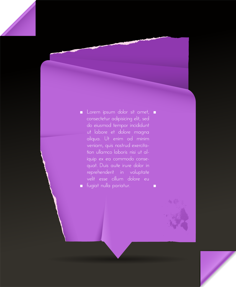 Folds Of Paper Vector - Vector download