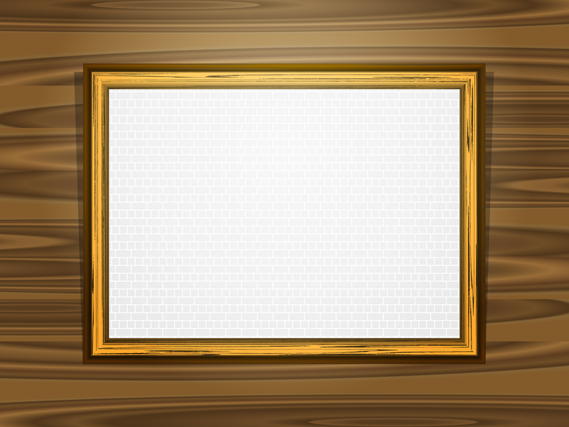 Classic Wood Frame 01 Vector - Vector download