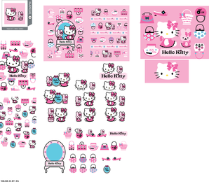 Vector oficial de Hello Kitty 139