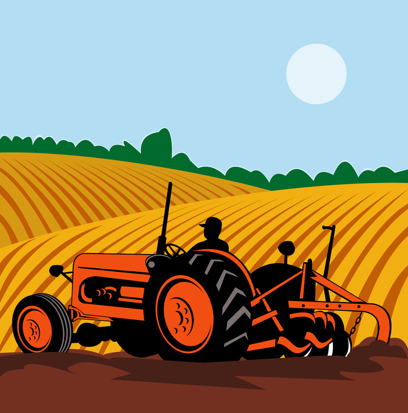 Farming Illustrator Vector