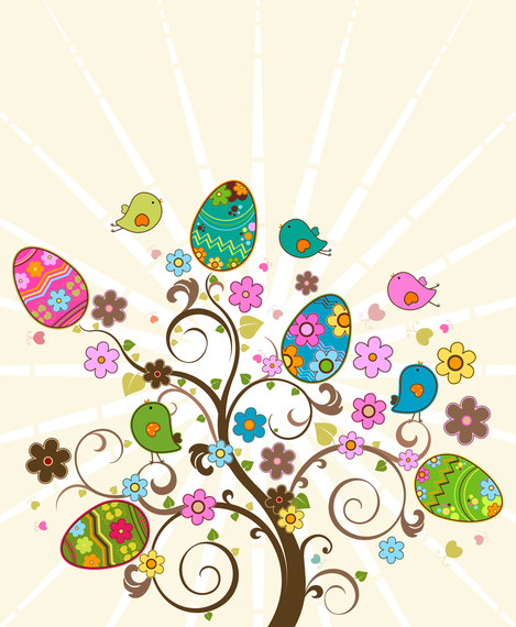 Huevo de pascua serie vector Huevo de pascua serie vector