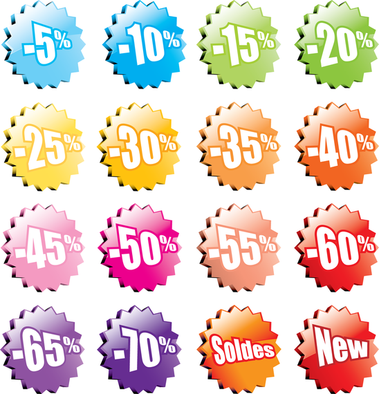 Dentate Discount Sales Vector Dentate Discount Sales Vector