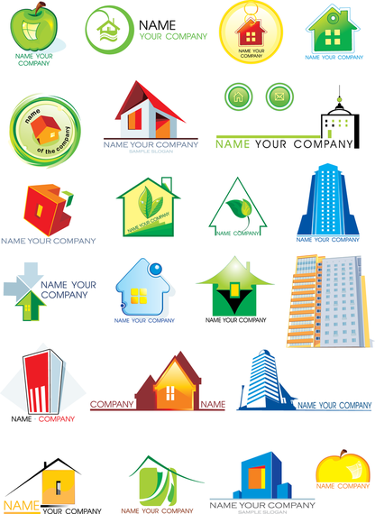 House Theme Logo Graphics Vector House Theme Logo Graphics Vector