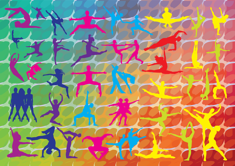 Colorful Dance Graphics Colorful Dance Graphics