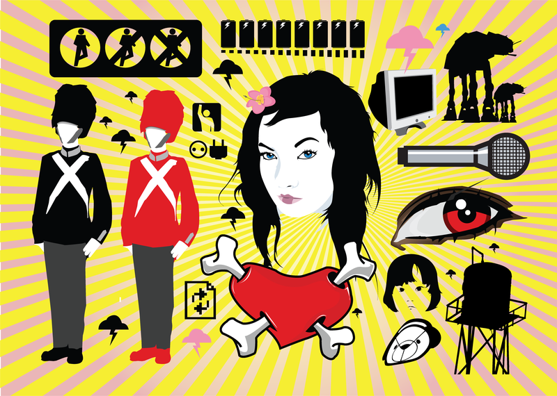 Ilustraciones vectoriales conjunto Ilustraciones vectoriales conjunto