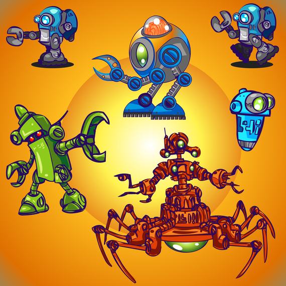 Space Robot Vector 3 Space Robot Vector 3