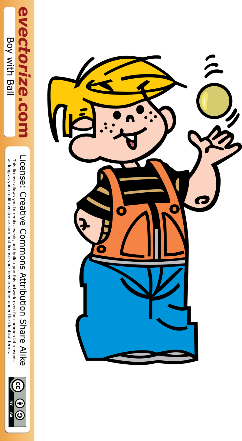 Menino jogando bola