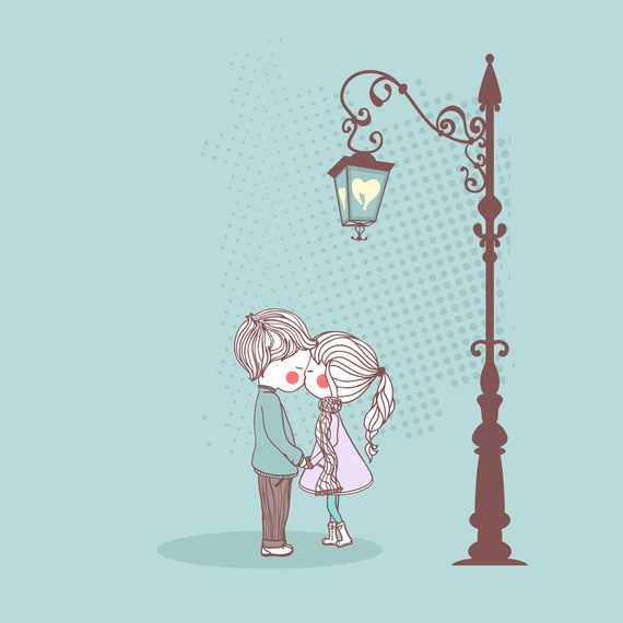 The Cute Couple Illustrator 01 Vector The Cute Couple Illustrator 01 Vector