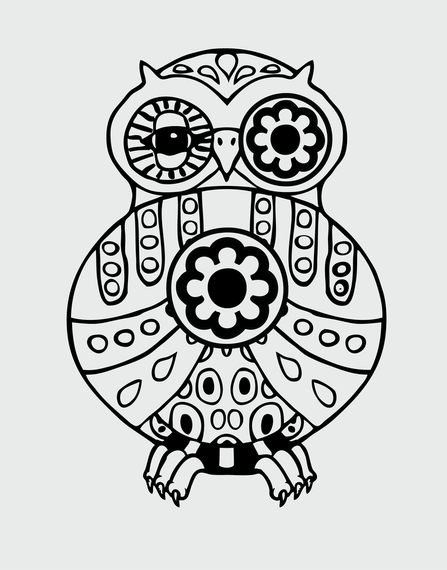 Búho vector Búho vector