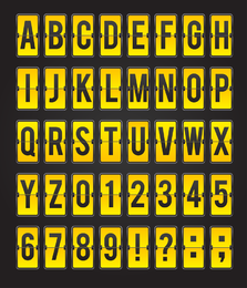 Diferentes Letras 04 Vector