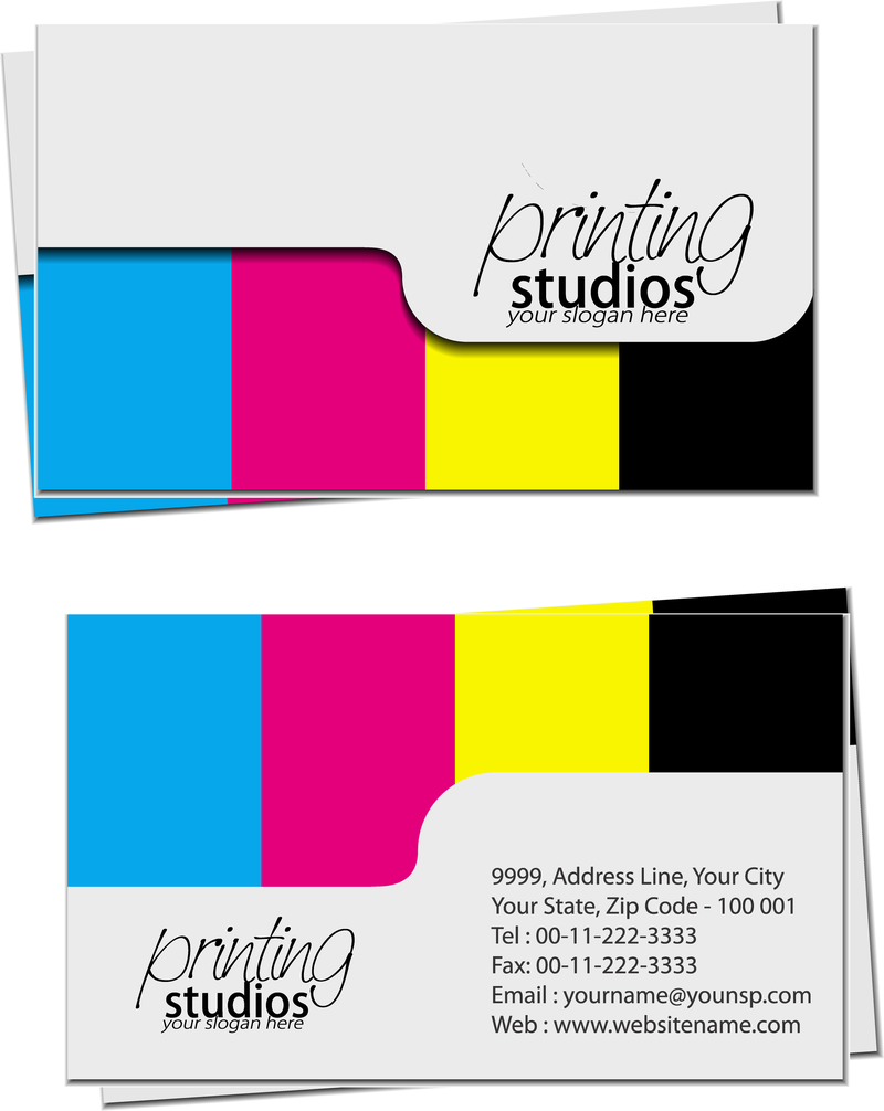 Impressão de cartões de visita de estúdios