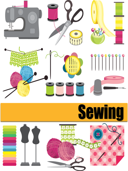 Needlework Vector Needlework Vector