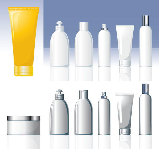 Cosmetic Container 03 Vector Cosmetic Container 03 Vector