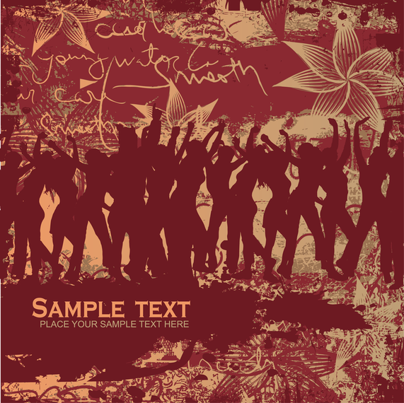 Women Nostalgic Theme Vector Women Nostalgic Theme Vector
