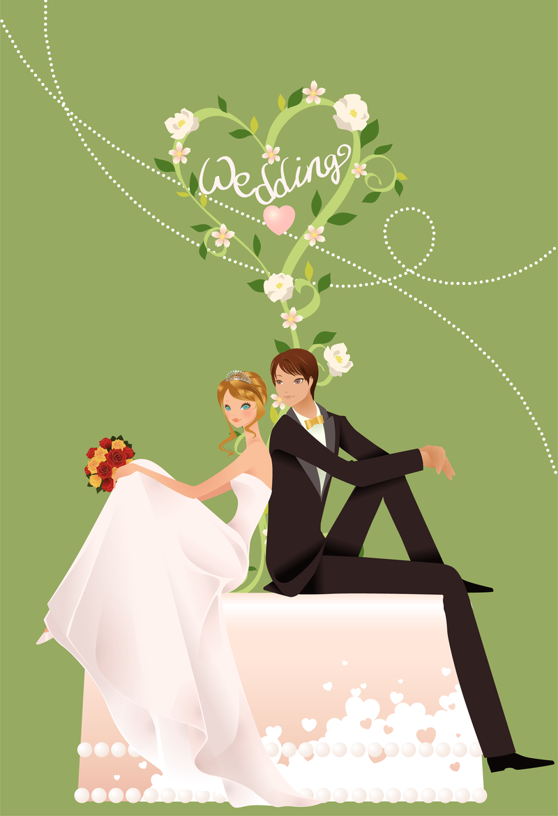 Download Wedding Vector Graphic 4 - Vector download